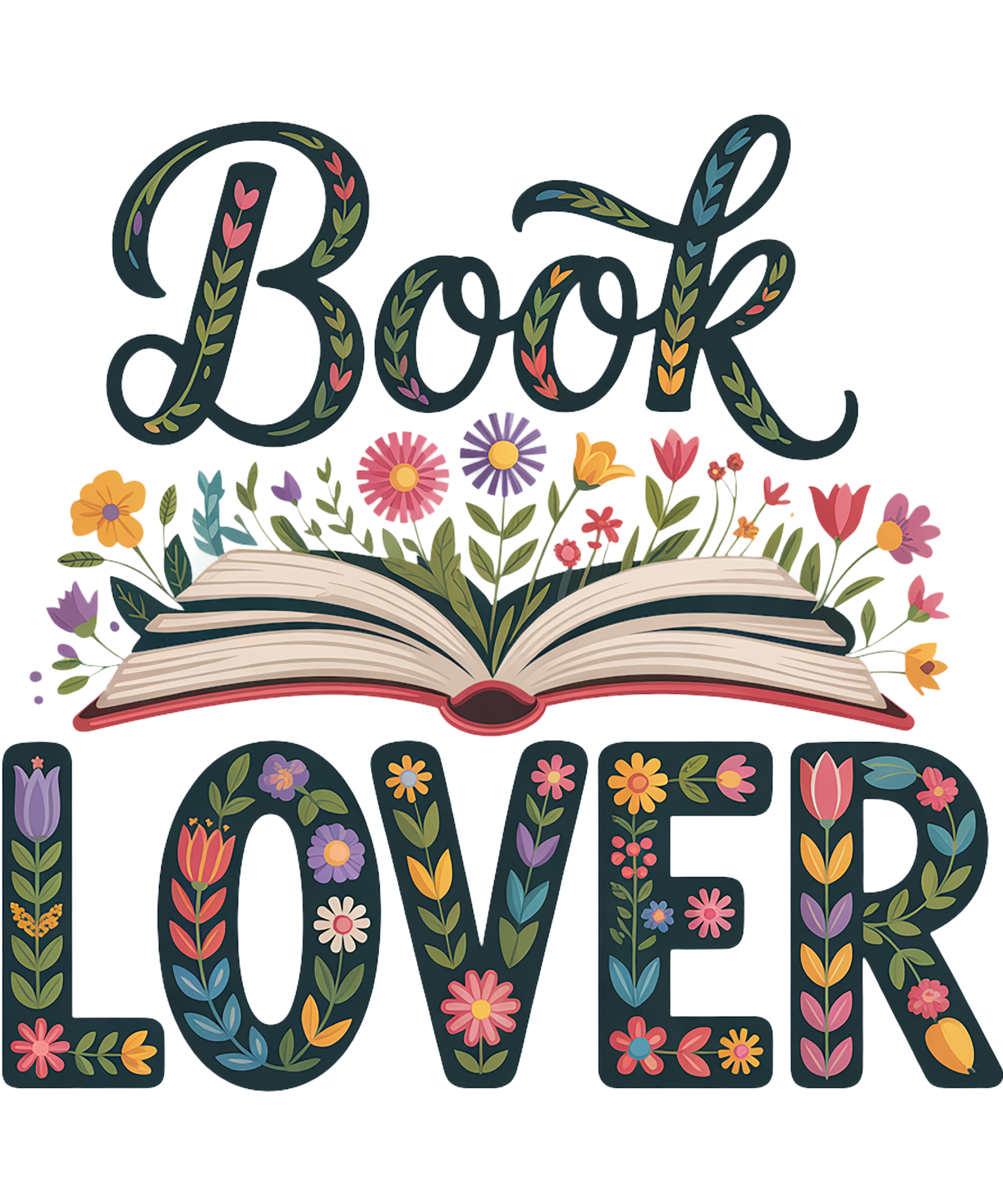 Floral Book Lover 20oz Tumbler