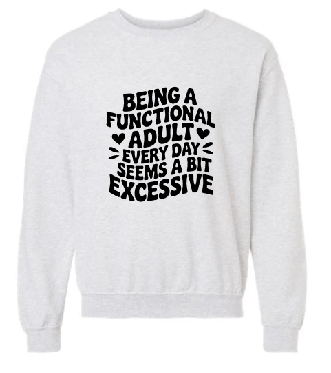 Functional Adult Crewneck