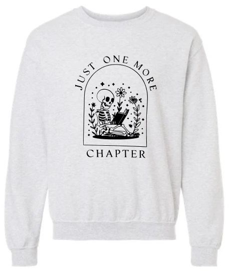 Skeleton Reader Crewneck
