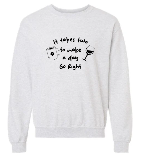 It Takes Two Crewneck