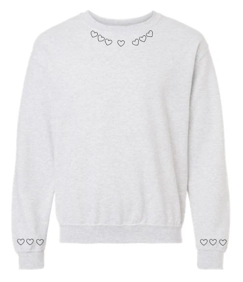 Minimal Heart Crewneck