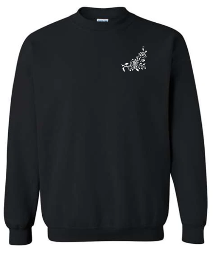 Minimal Rose  Crewneck