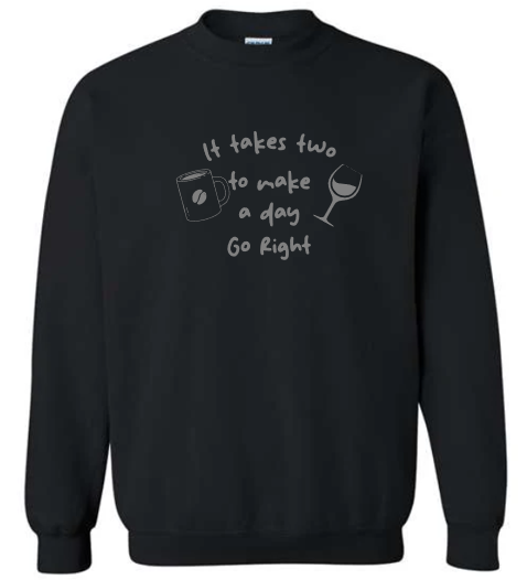 It Takes Two Crewneck