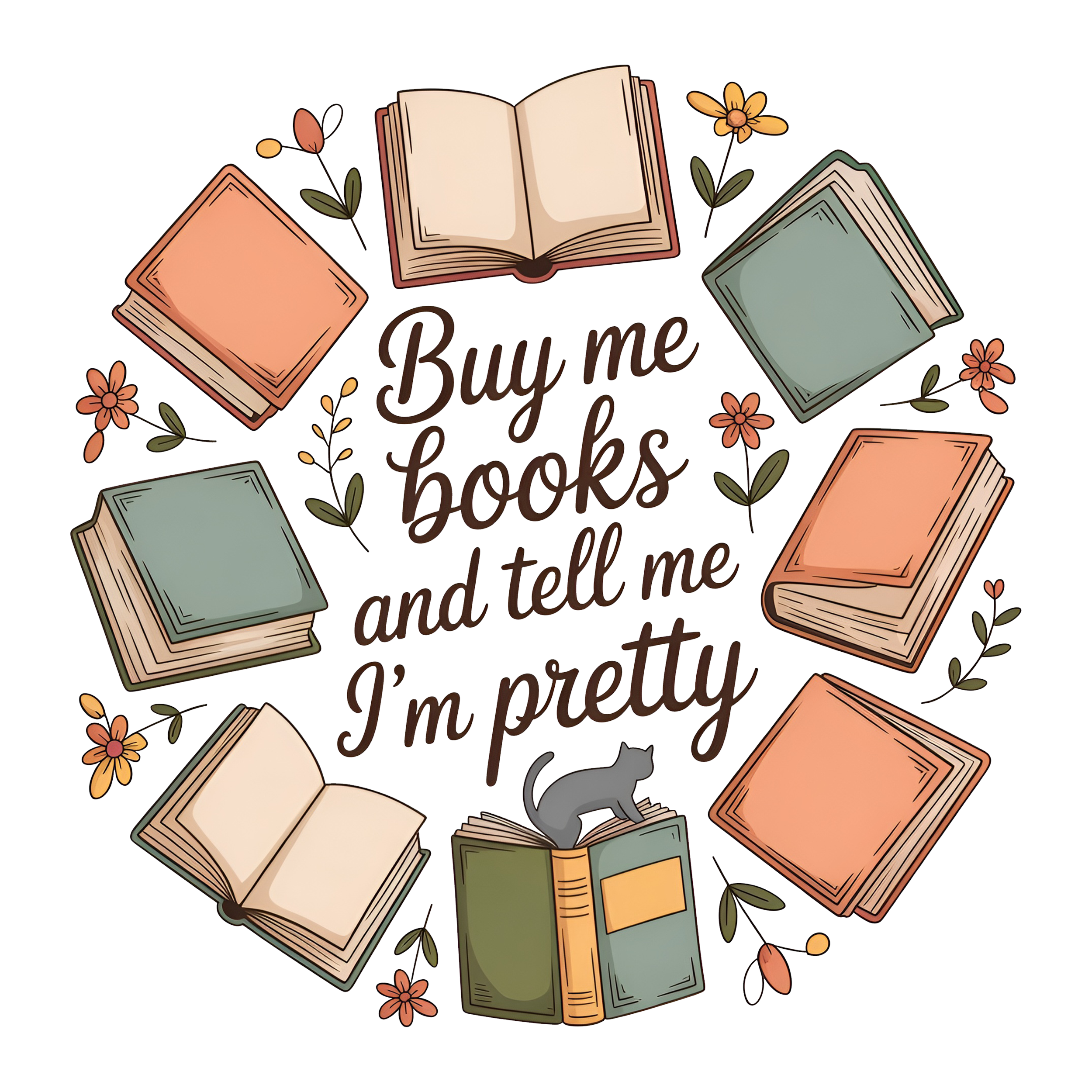 Buy Me Books and Tell Me I'm Pretty 20oz Tumbler
