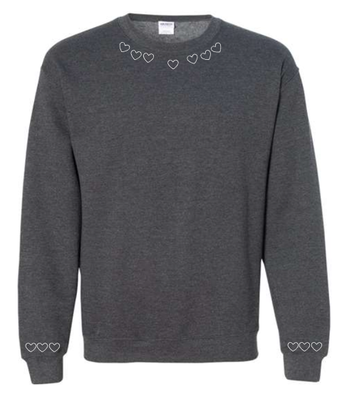 Minimal Heart Crewneck