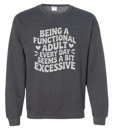 Functional Adult Crewneck