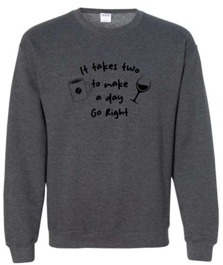 It Takes Two Crewneck