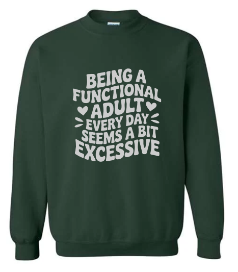 Functional Adult Crewneck