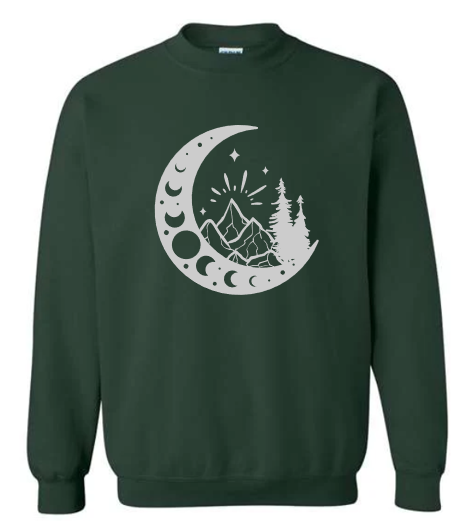 Forest Moon Mountain Crewneck