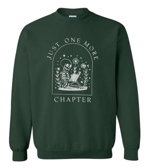 Skeleton Reader Crewneck
