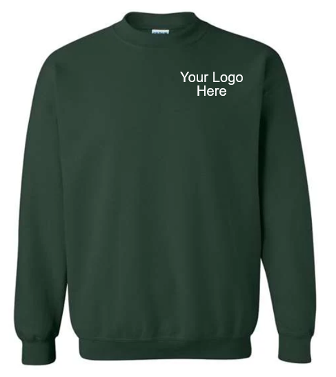 Your Logo - Chest Pocket Crewneck