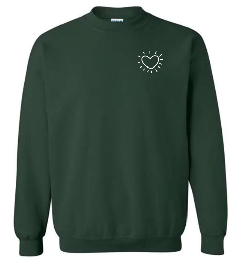 Radiant Heart Crewneck