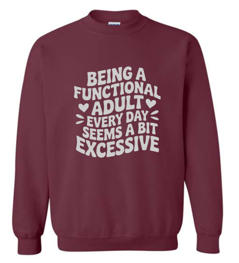Functional Adult Crewneck