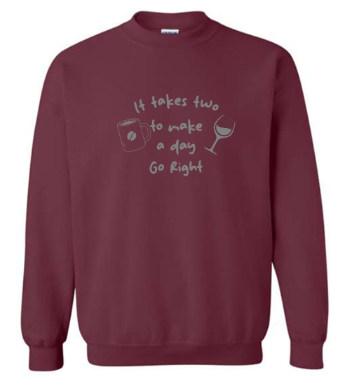 It Takes Two Crewneck