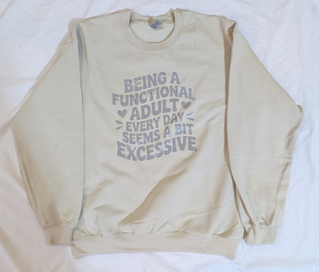 Functional Adult Crewneck