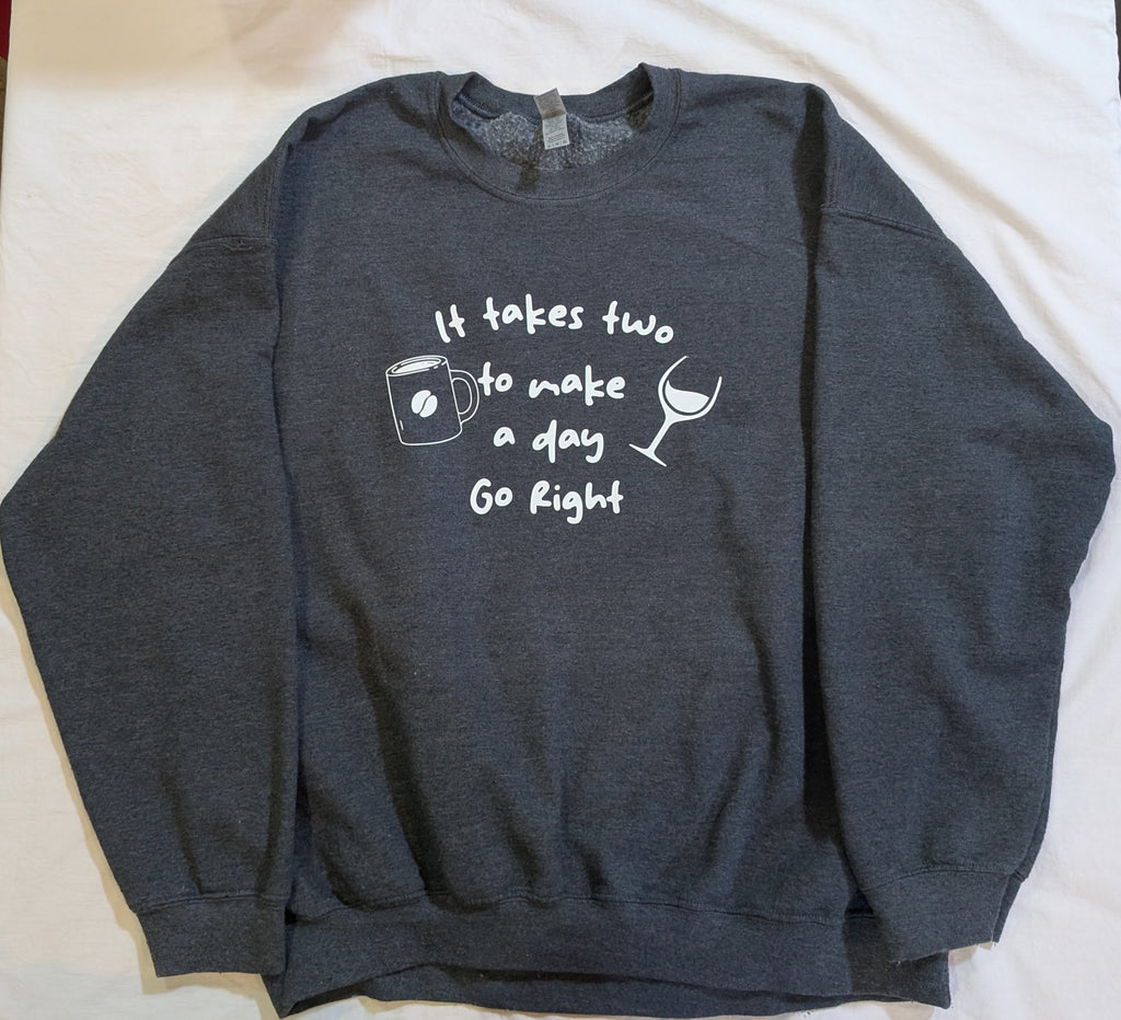 It Takes Two Crewneck