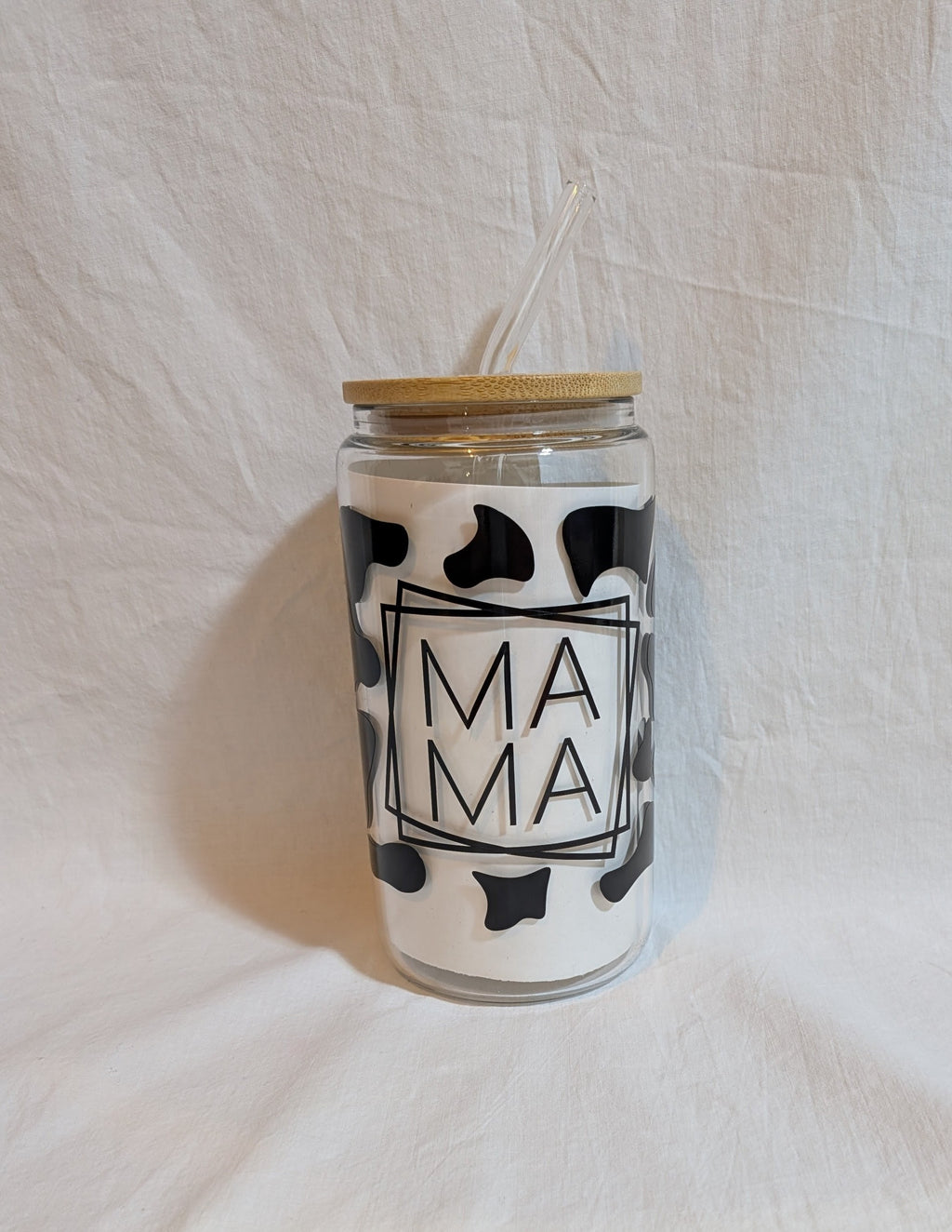 Mama's Cow Print Cup