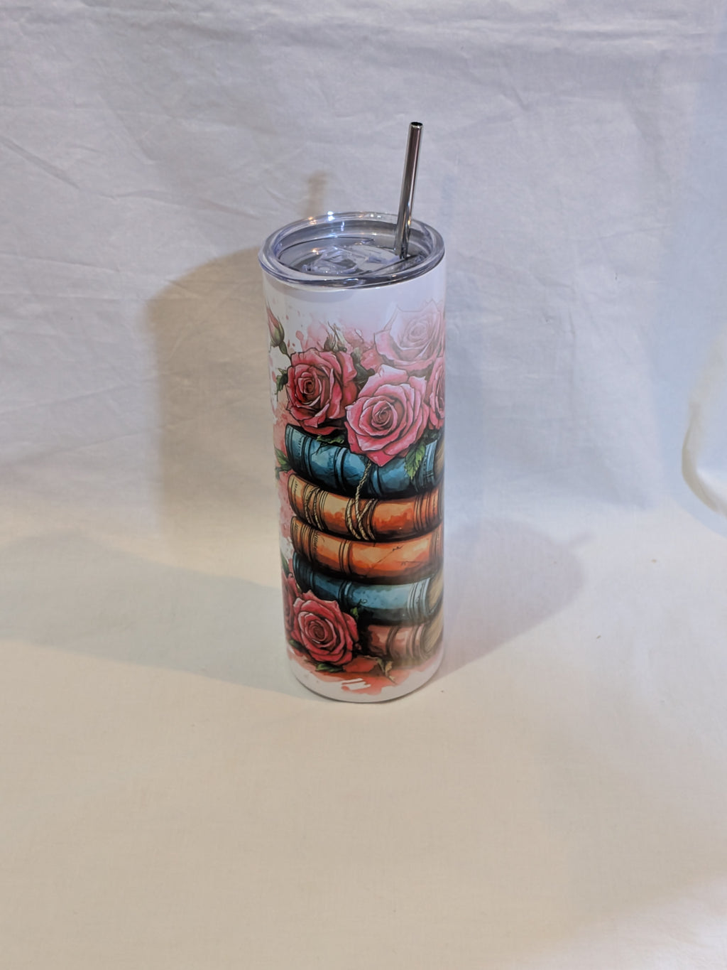 Books and Roses 20oz Tumbler