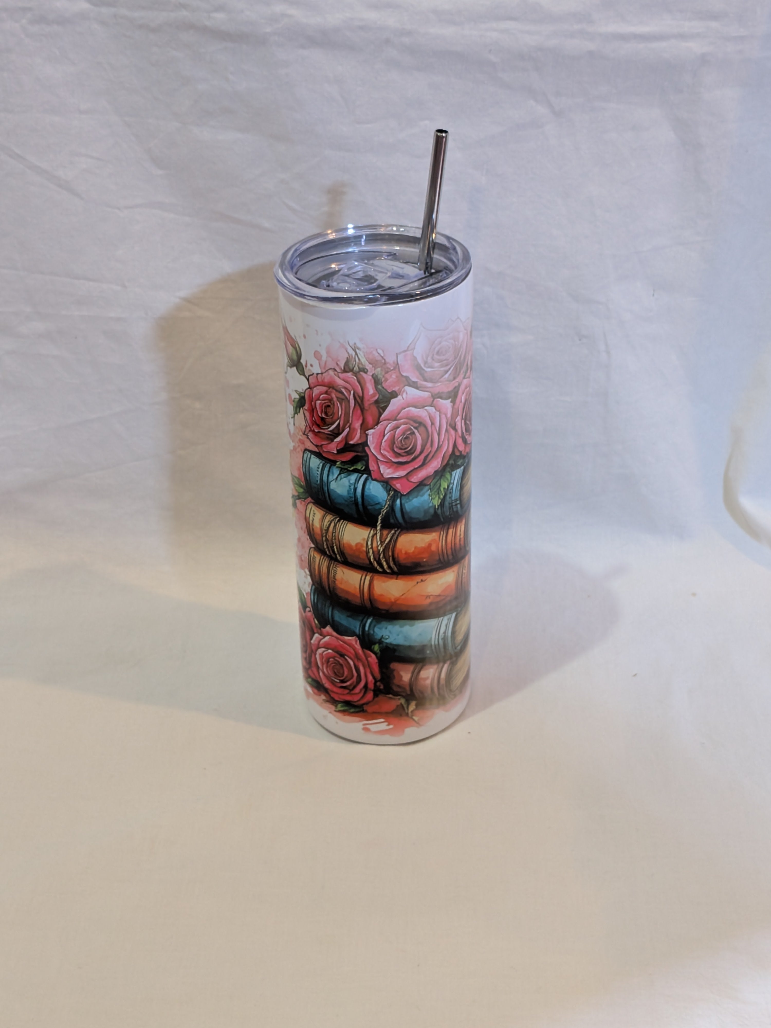 Books and Roses 20oz Tumbler