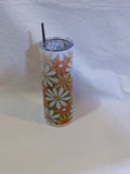 Vintage Daisy 20oz Tumbler