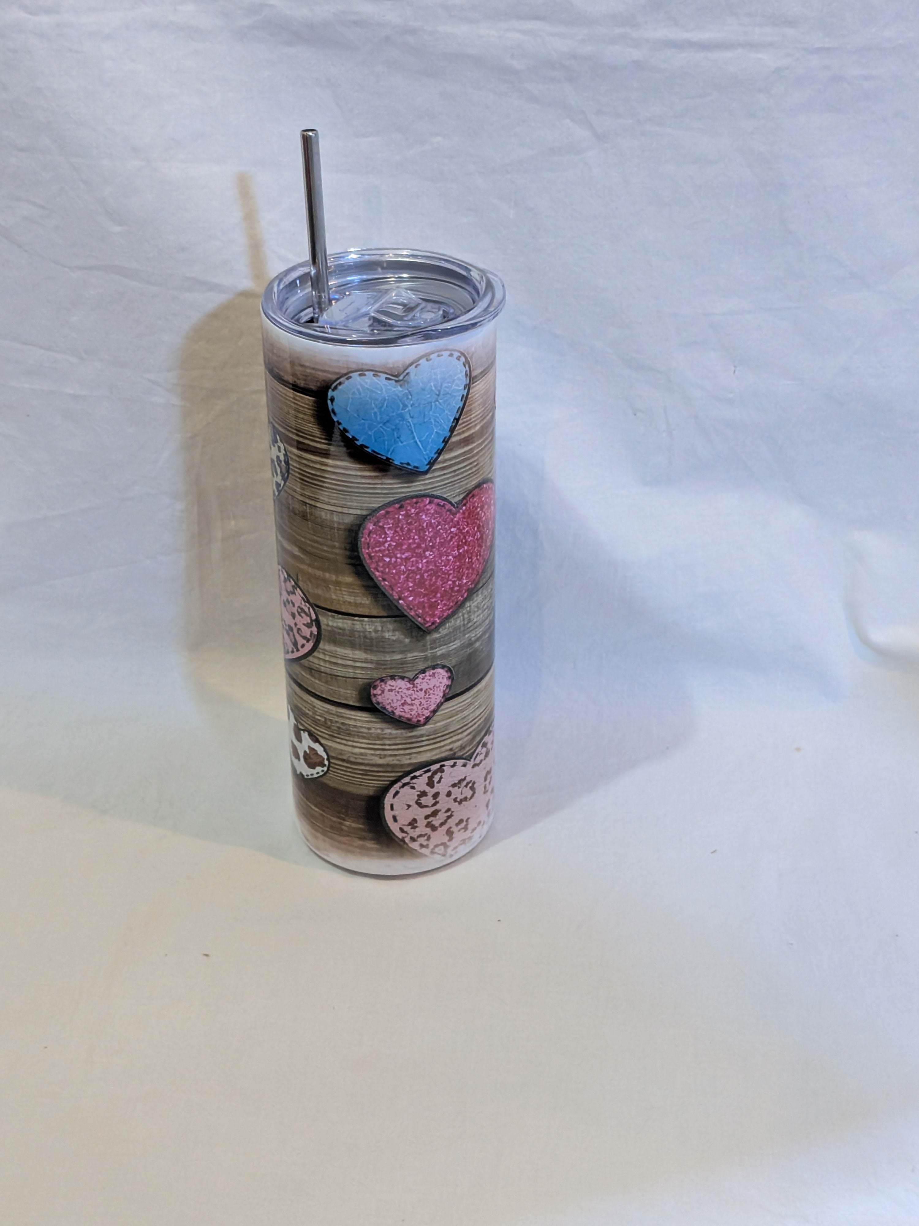 Hearts and Flowers 20oz Tumbler