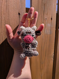 Cow Keychain