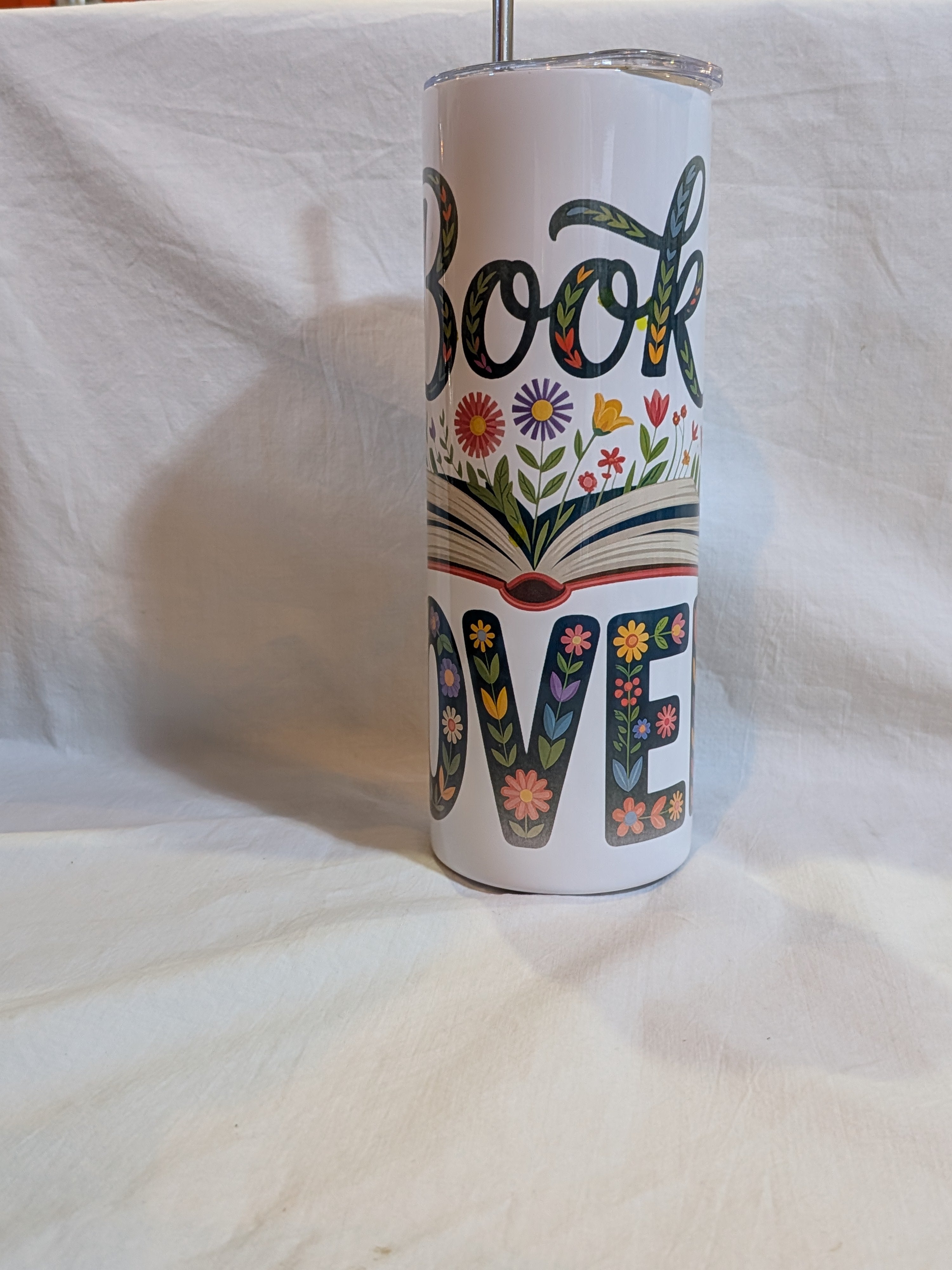Floral Book Lover 20oz Tumbler