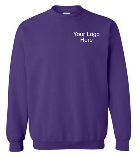 Your Logo - Chest Pocket Crewneck