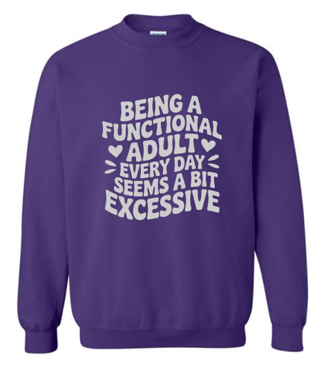 Functional Adult Crewneck