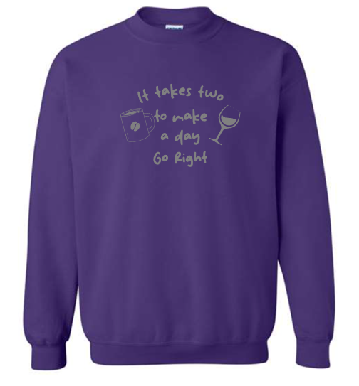 It Takes Two Crewneck