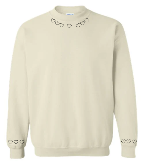 Minimal Heart Crewneck