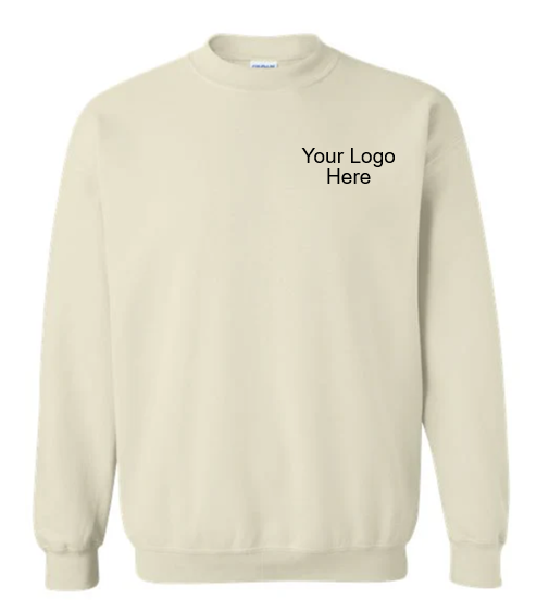 Your Logo - Chest Pocket Crewneck