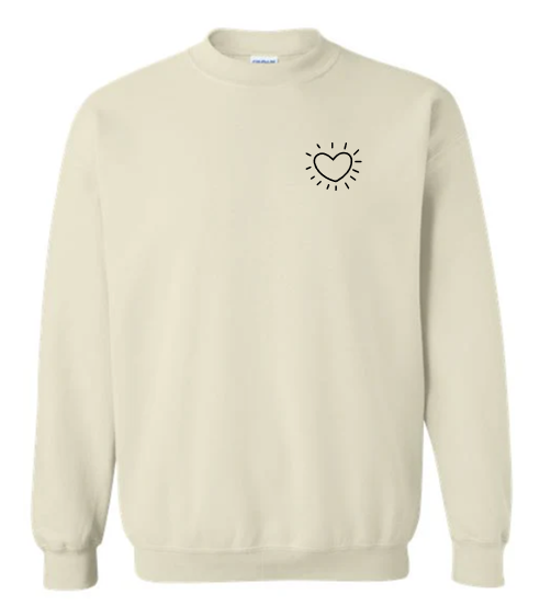 Radiant Heart Crewneck