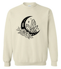 Celestial Crystal Bloom Crewneck