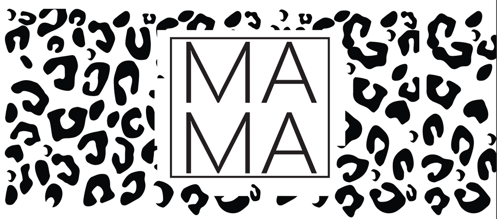 Mama's Leopard Print Cup