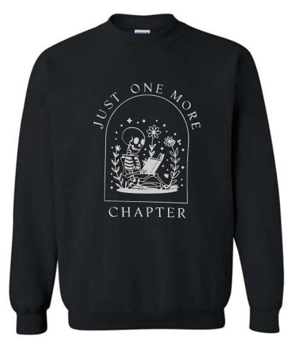 Skeleton Reader Crewneck