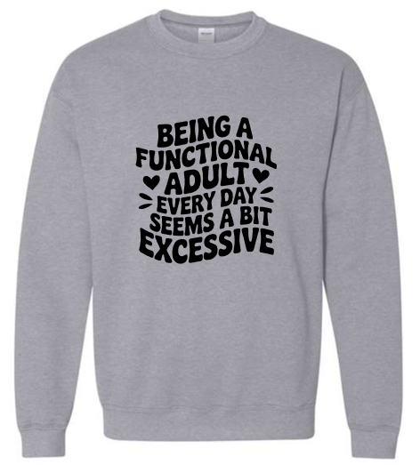 Functional Adult Crewneck