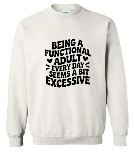 Functional Adult Crewneck