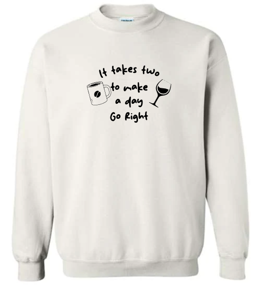 It Takes Two Crewneck