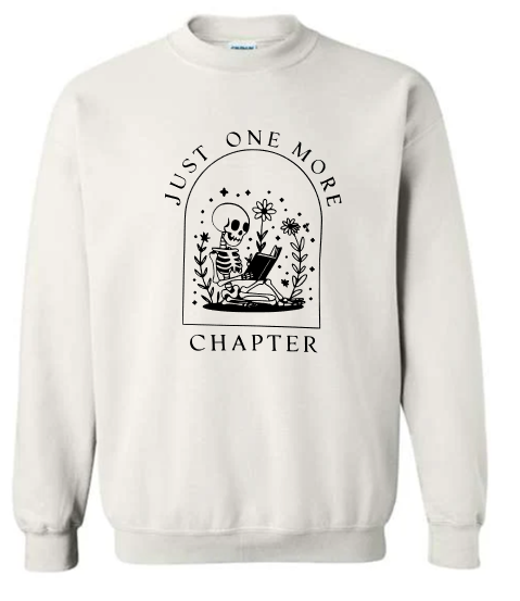 Skeleton Reader Crewneck