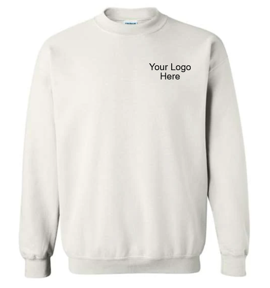 Your Logo - Chest Pocket Crewneck