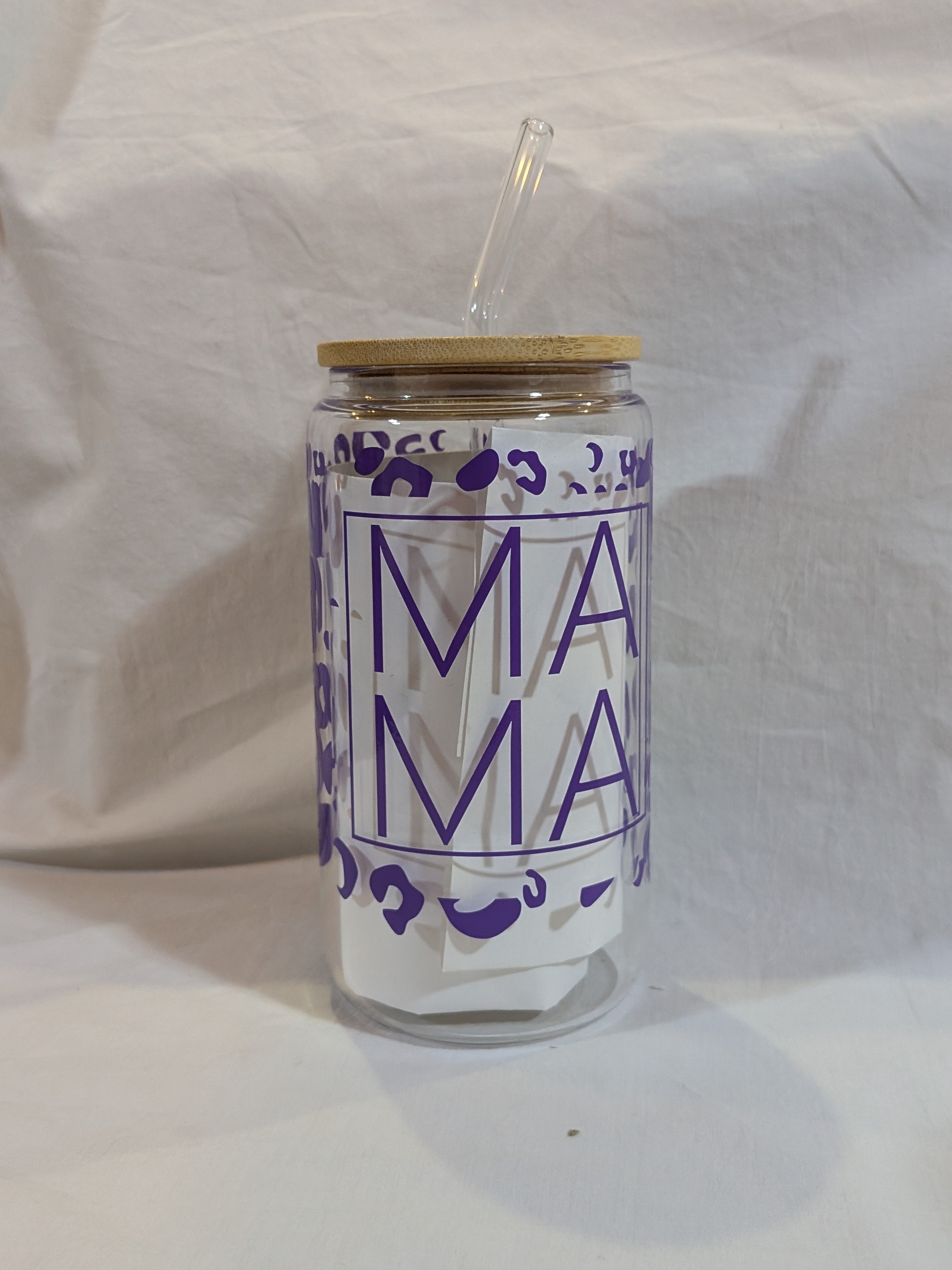 Mama's Leopard Print Cup