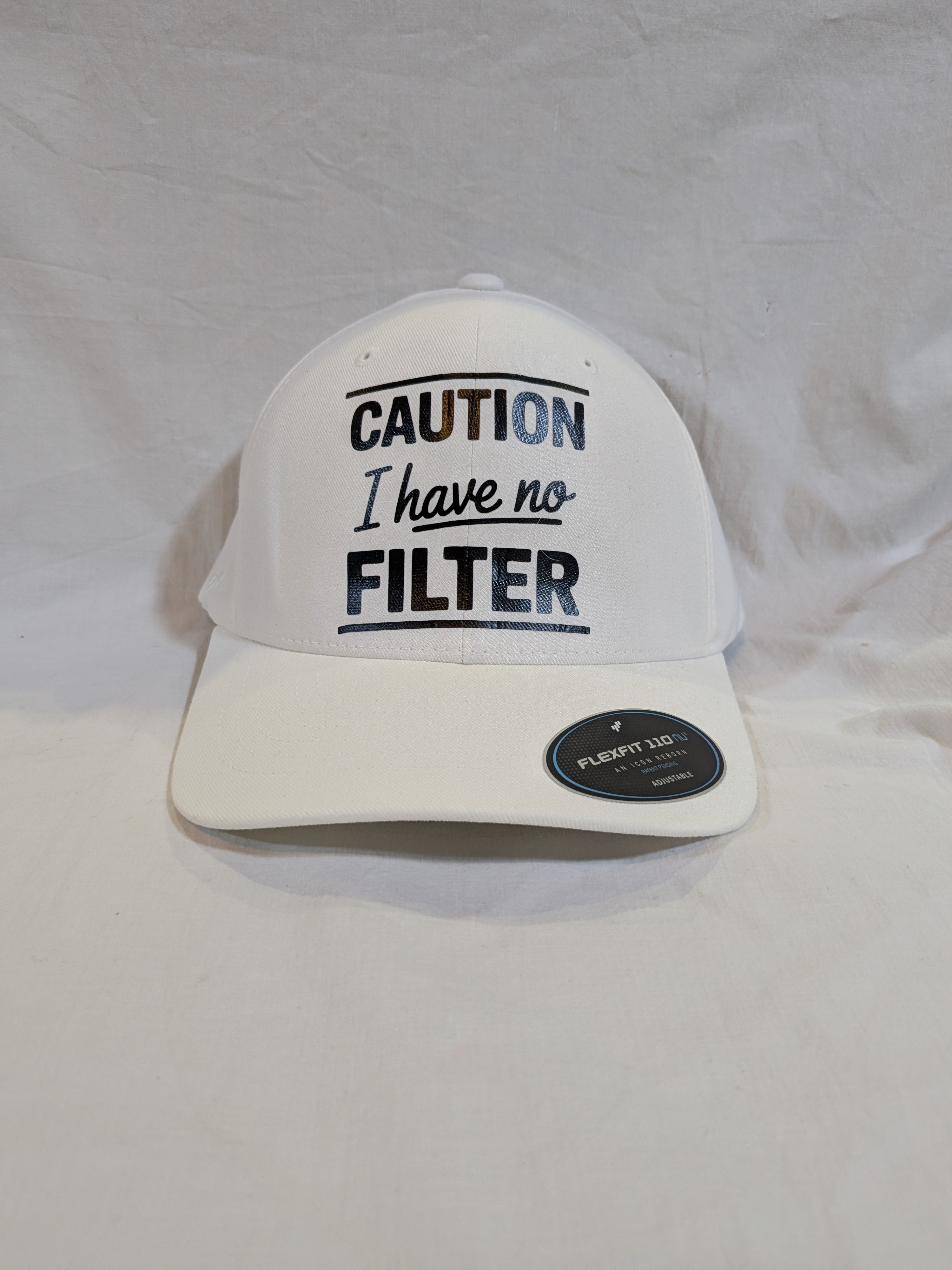 Caution I have no filter hat