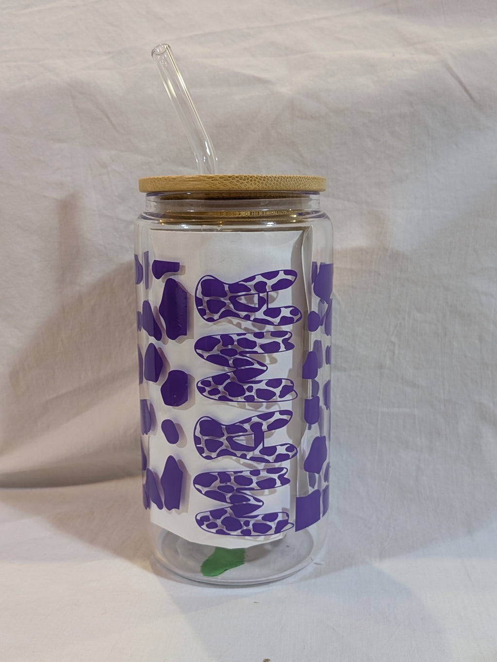 Mama Loves Cow Print Cup