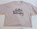 Beach therapy - cropped T