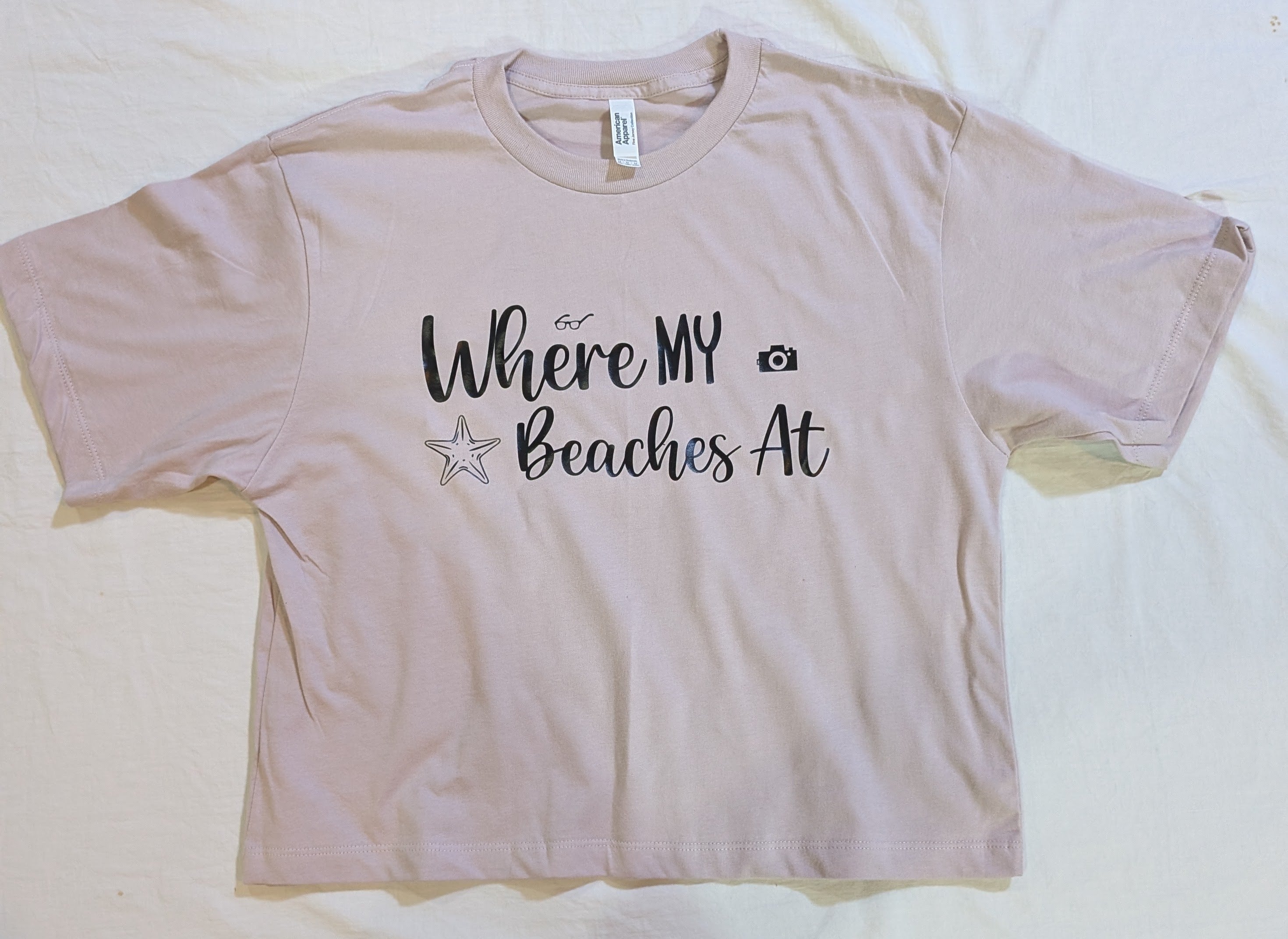 Where my Beaches at - Cropped T