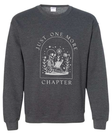 Skeleton Reader Crewneck