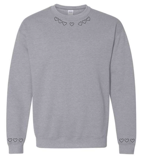 Minimal Heart Crewneck